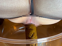 人妻ひなさんのデカ尻ディルドオナニー＆逆流糞尿中出しハメ撮り